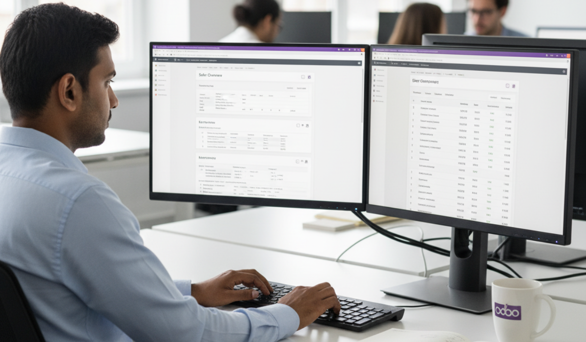 OdooExperts team working together